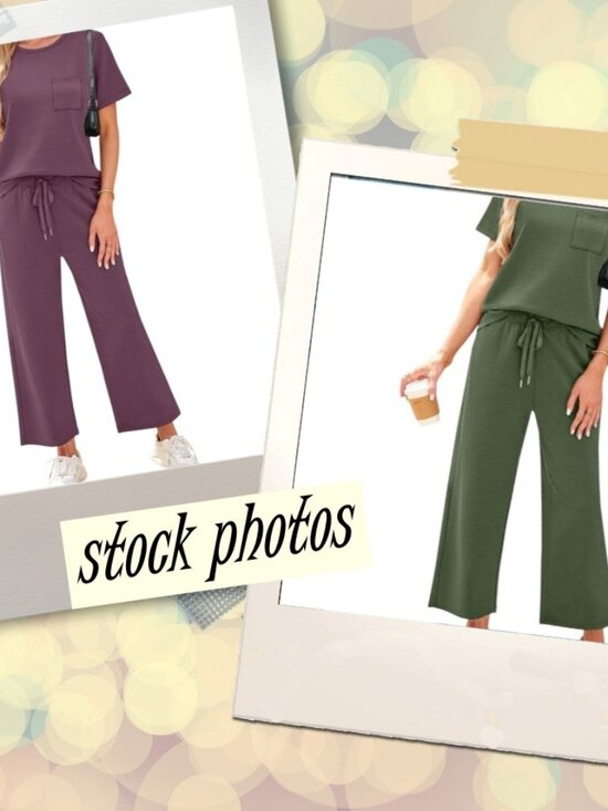 Wiholl Pants - Wiholl Womens XXL 2 Piece Lounge Sets Lot of 2 Plum Olive 4 Pieces Soft Stretch